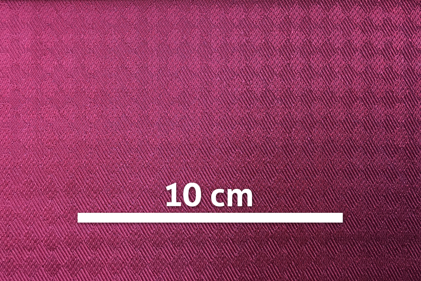 Seide - Würfelmuster, altrot