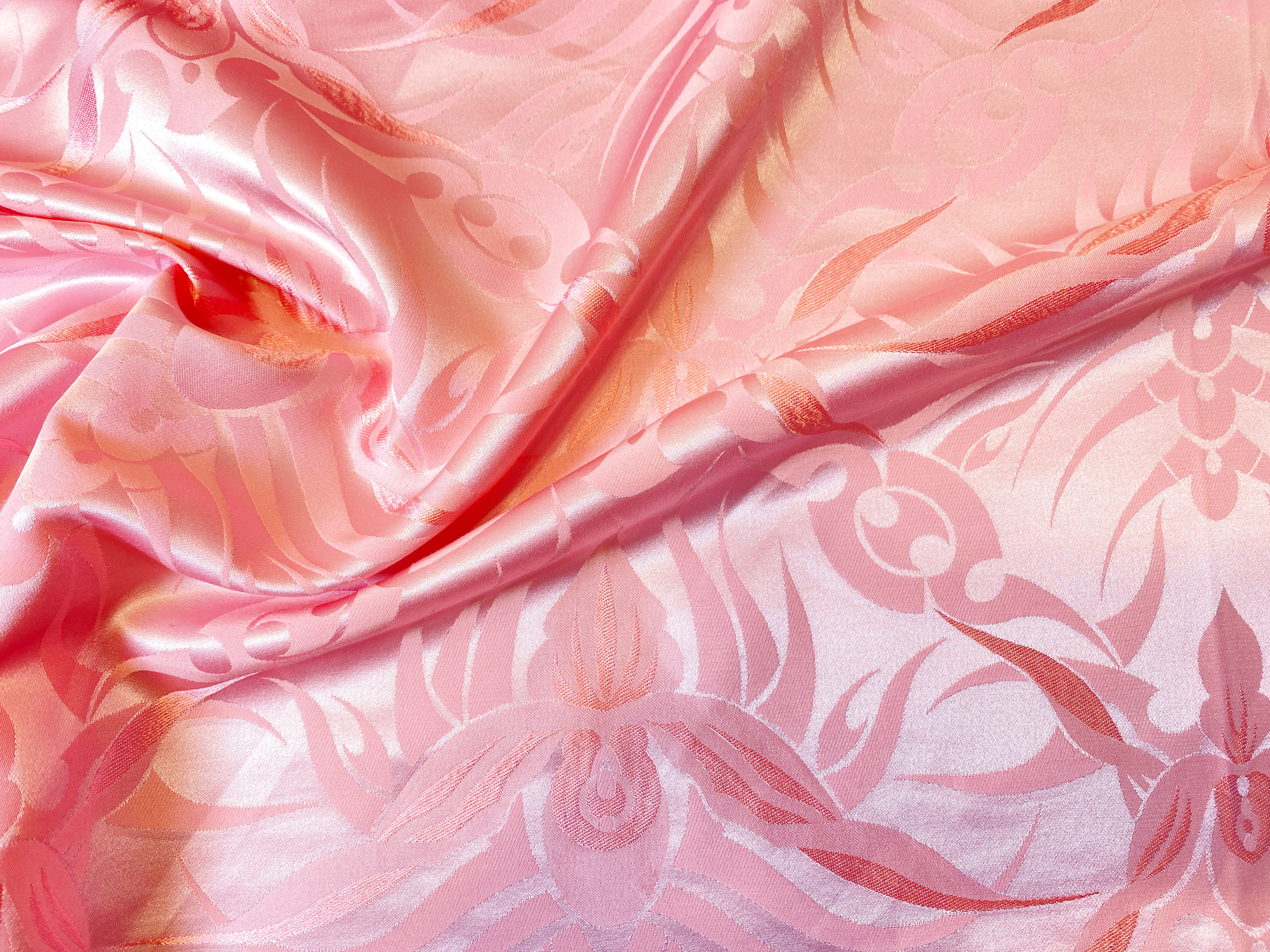 Seidenjacquard rosa
