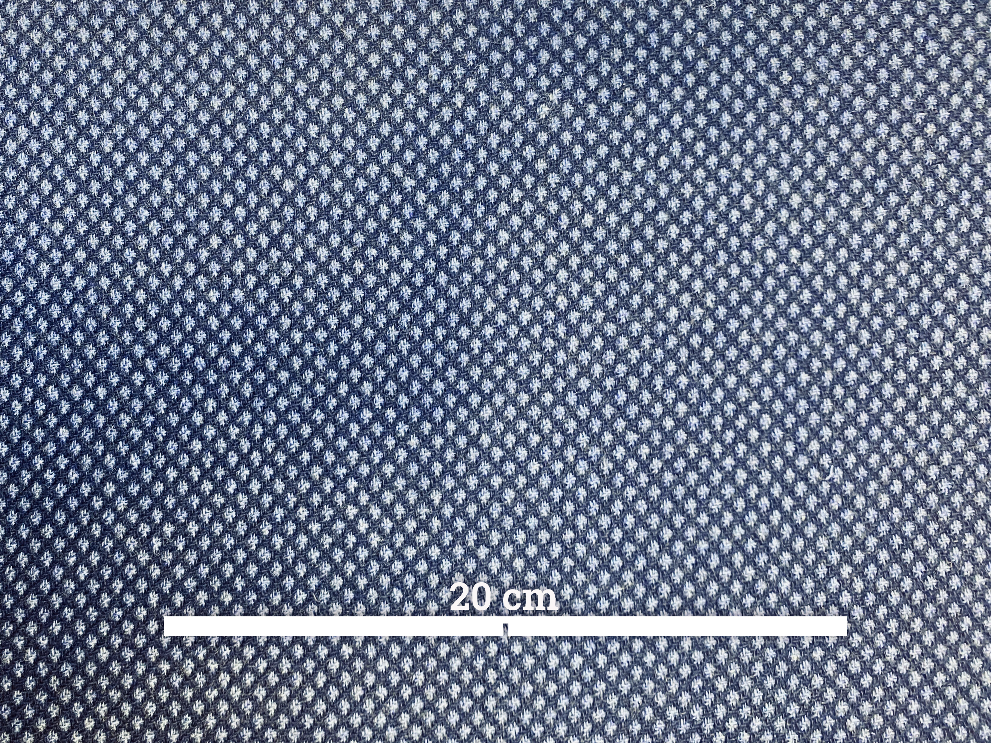 Jacquard Mantelware Blautöne