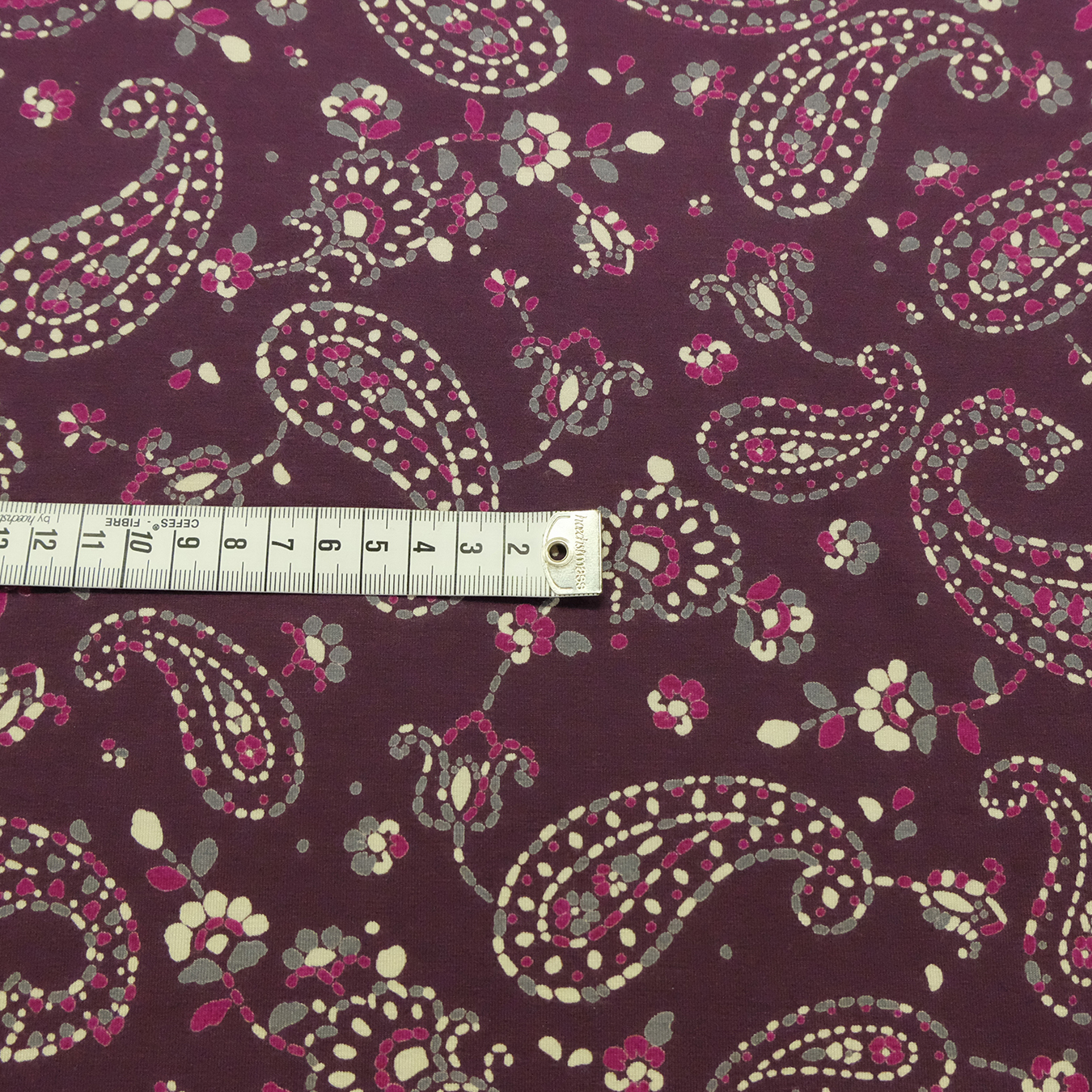 Jersey mit Mosaikpaisley