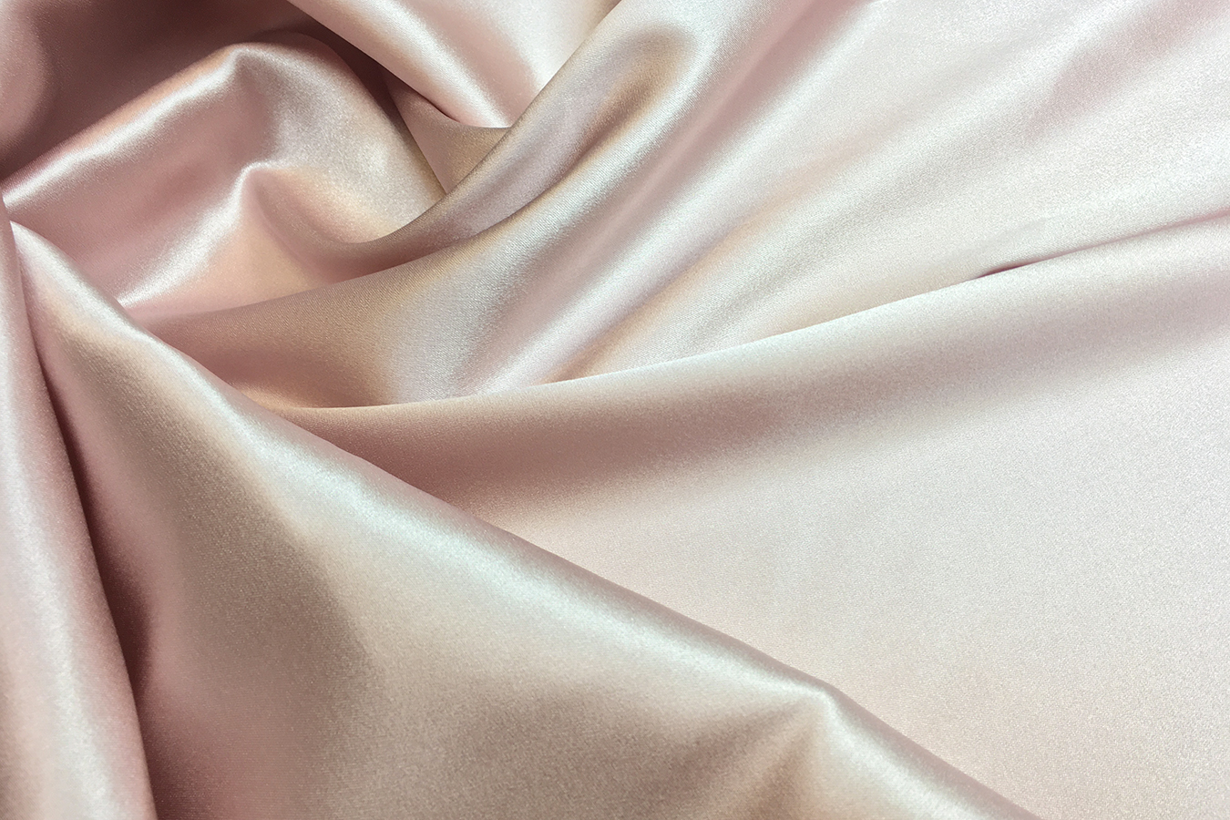 Elastische Seide - altrose