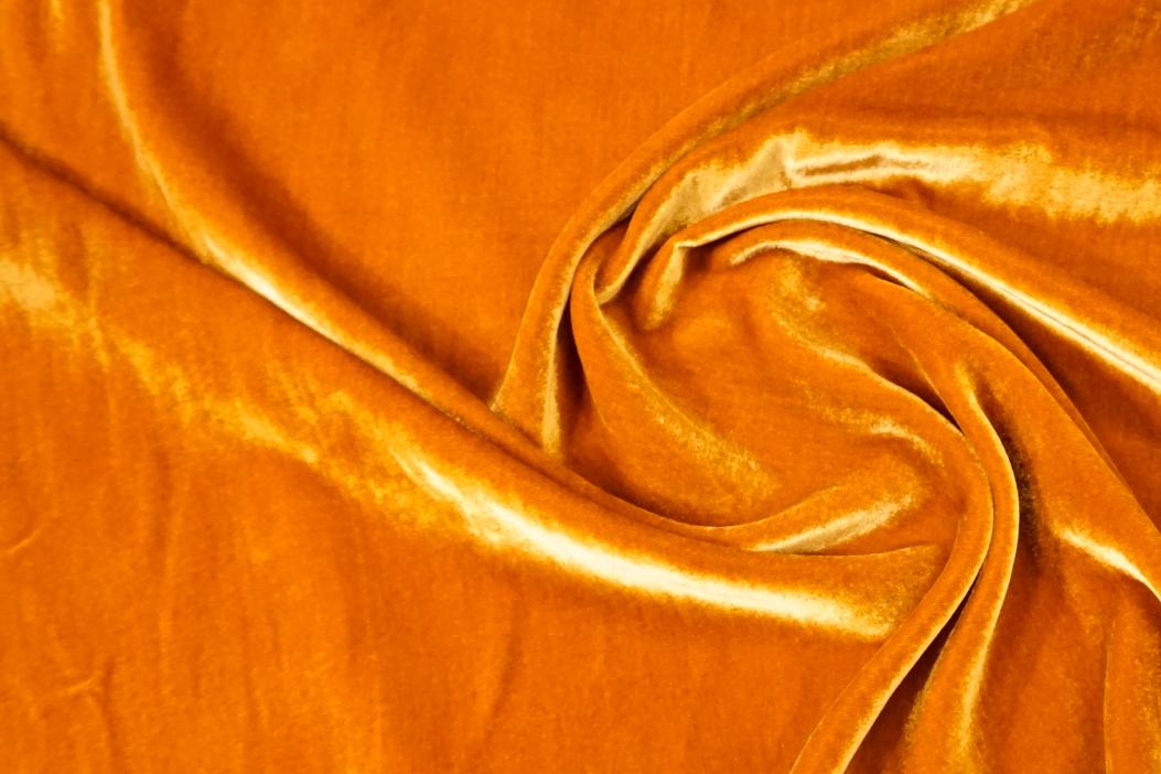 Seidensamt - karamell