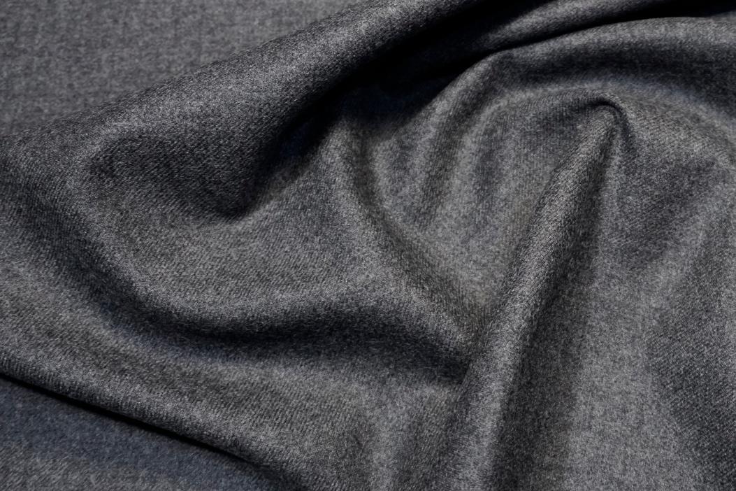 Feingabardine - steingrau