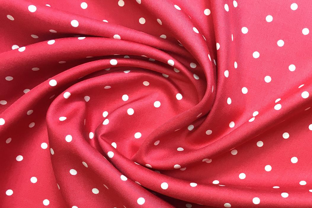 Seidentwill - erdbeerrot