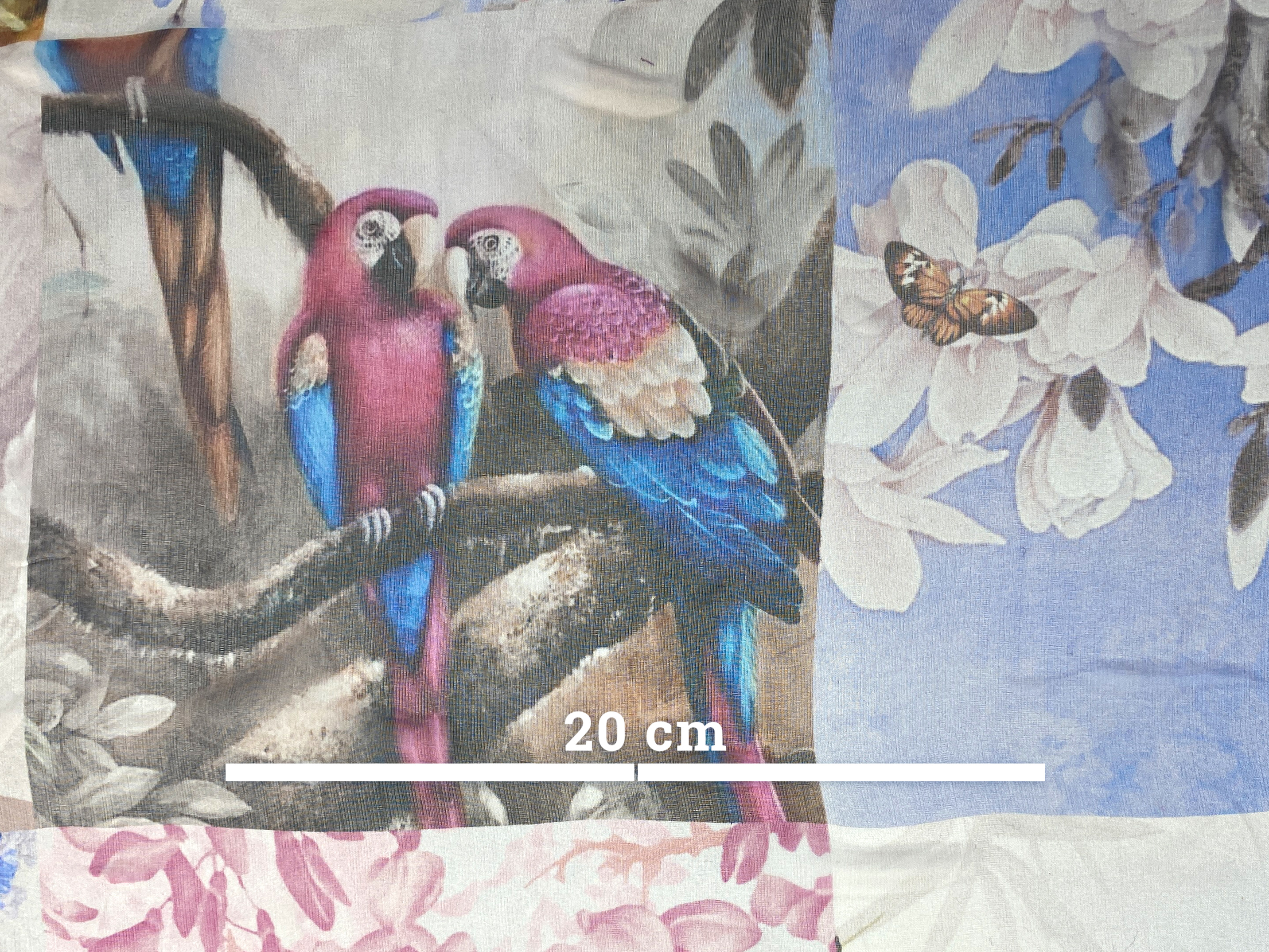 Chiffon Patchworkdruck