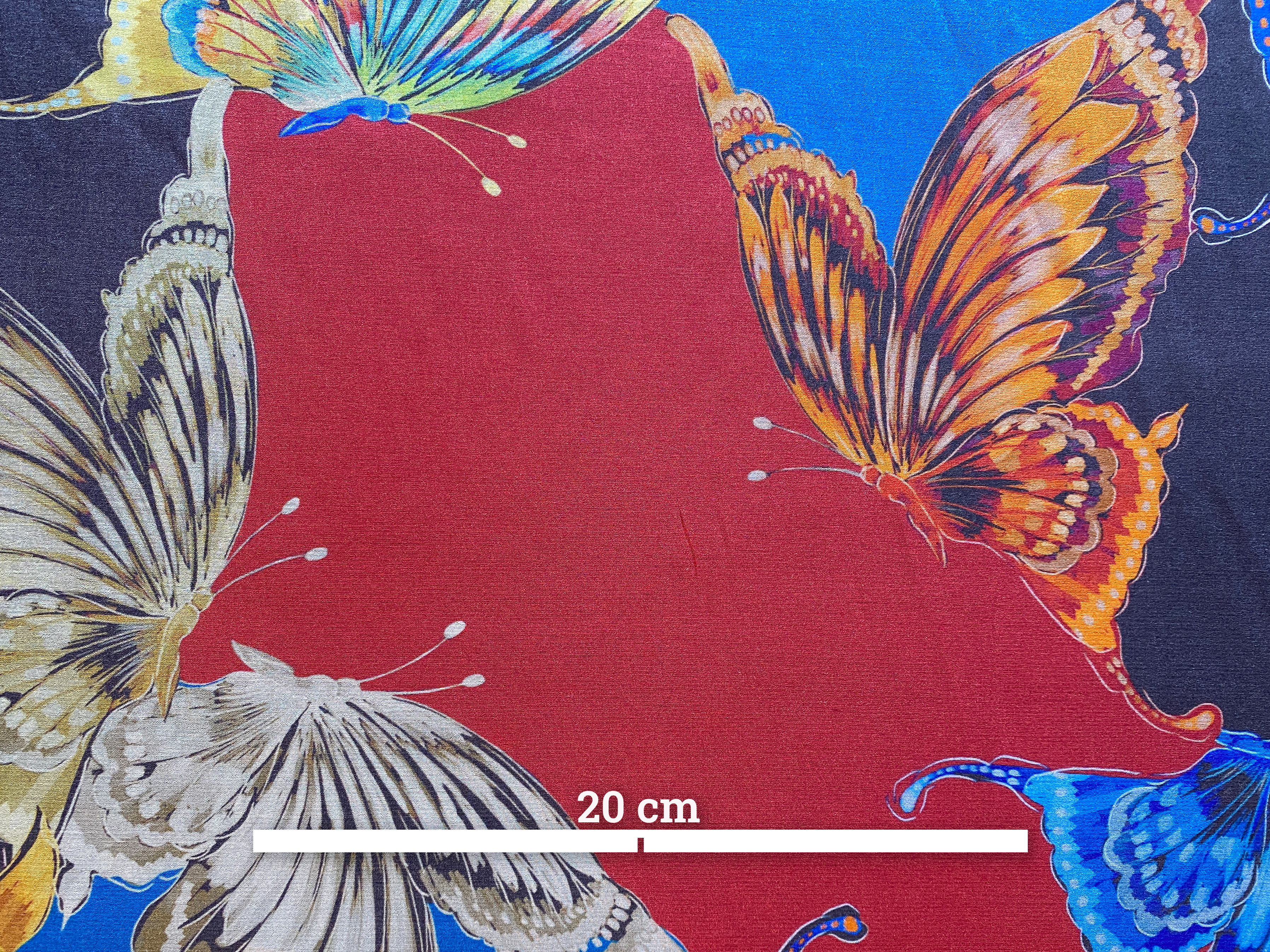 elastische Seide Schmetterlinge