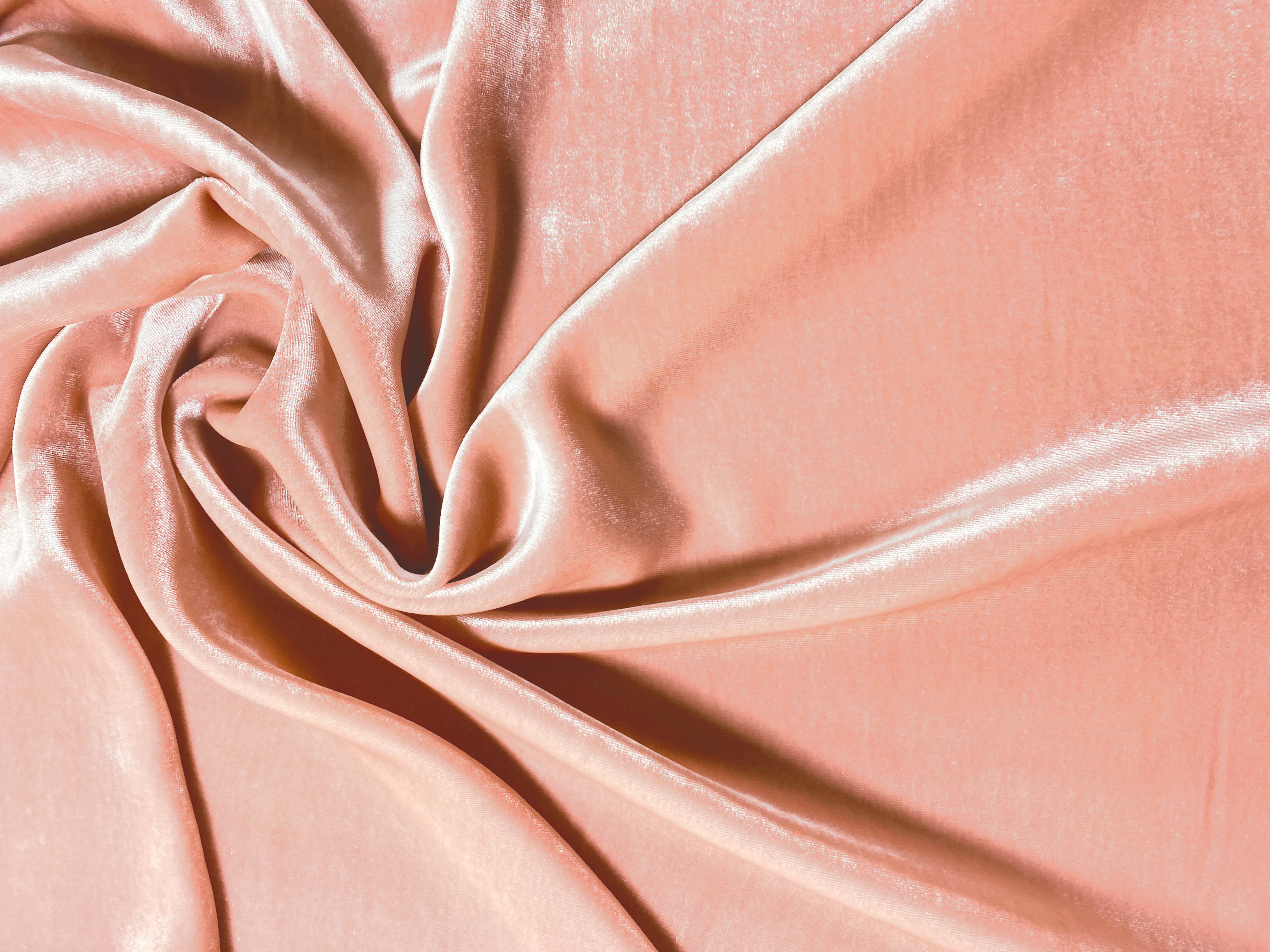 Seidensamt zart rose