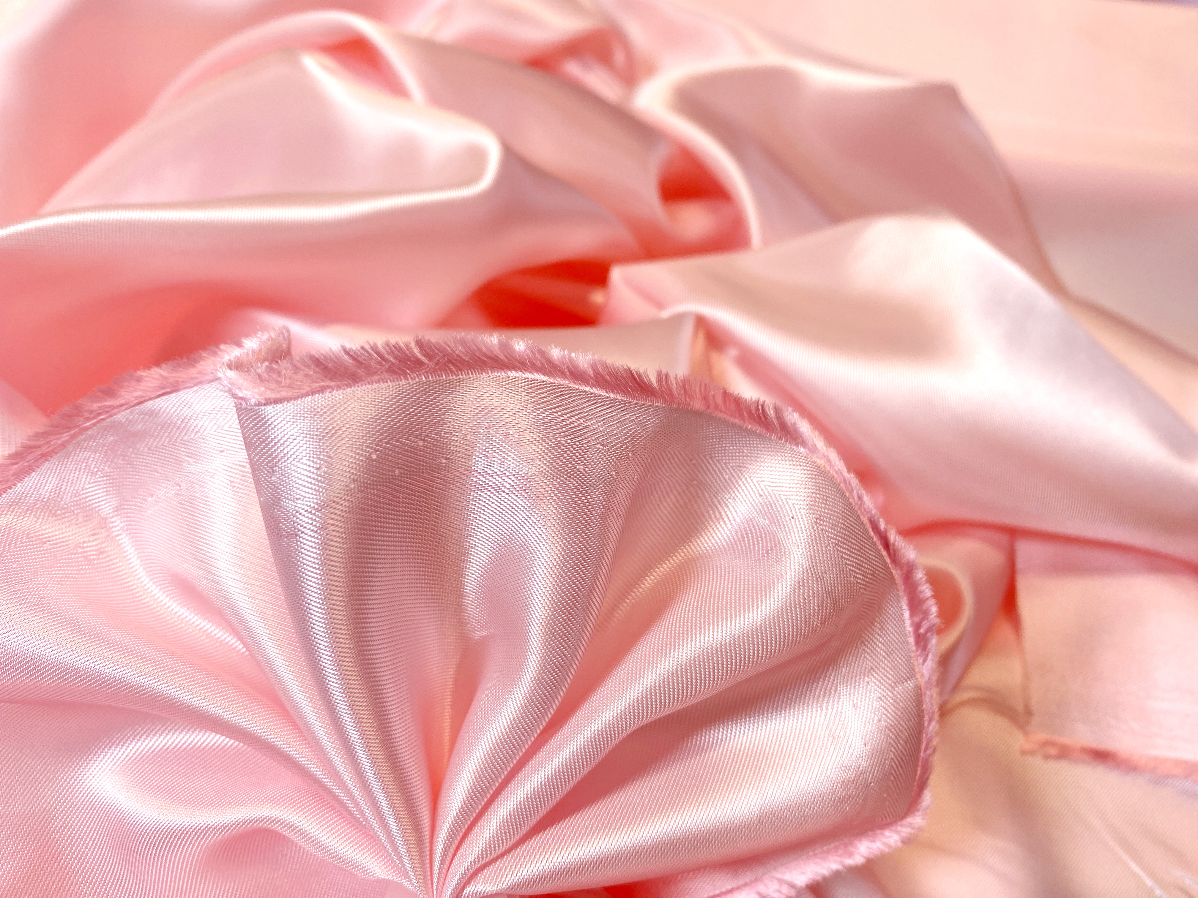 Sergefutter zart rosa