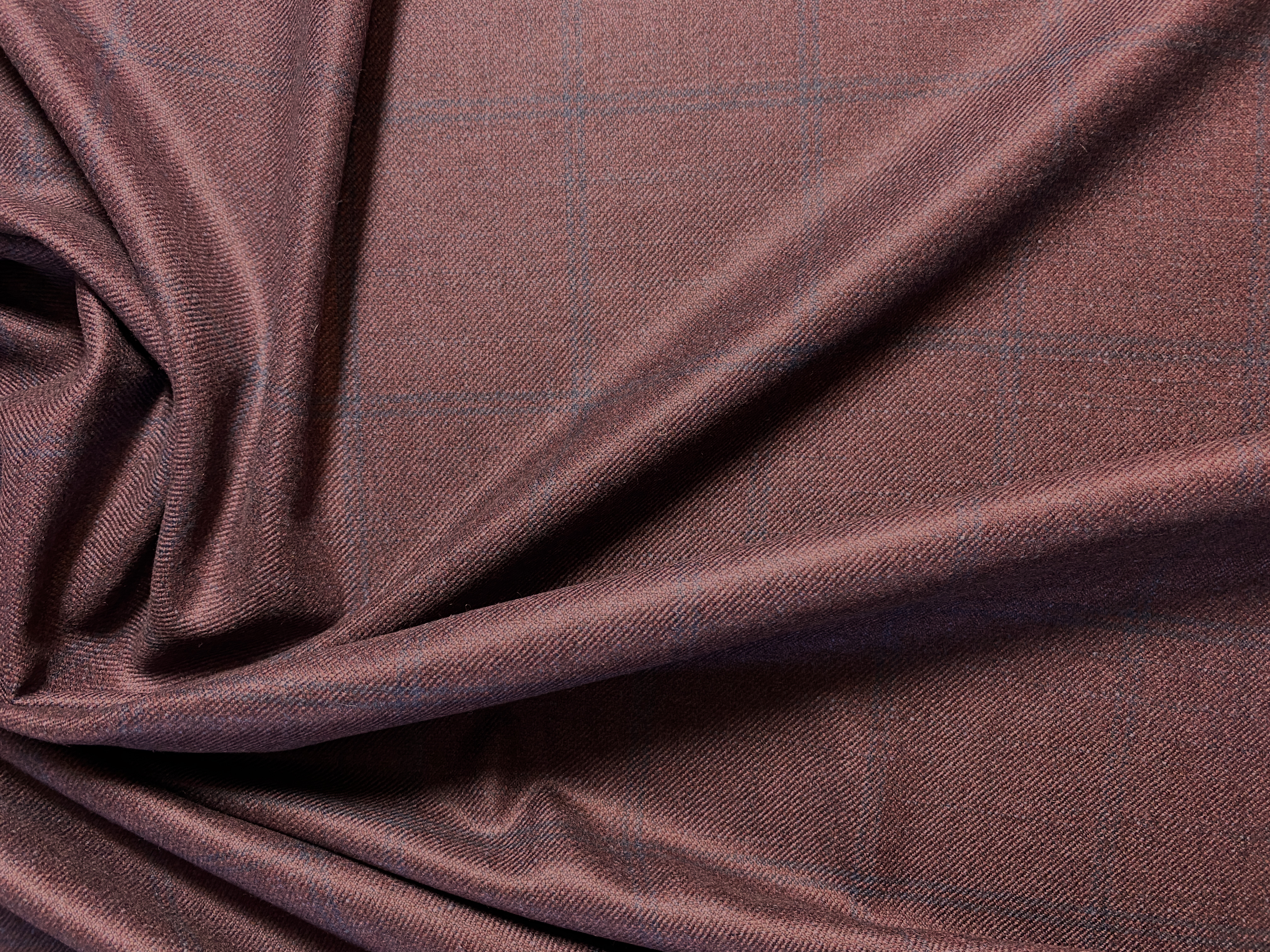 Seide-Kaschmirmischung aubergine
