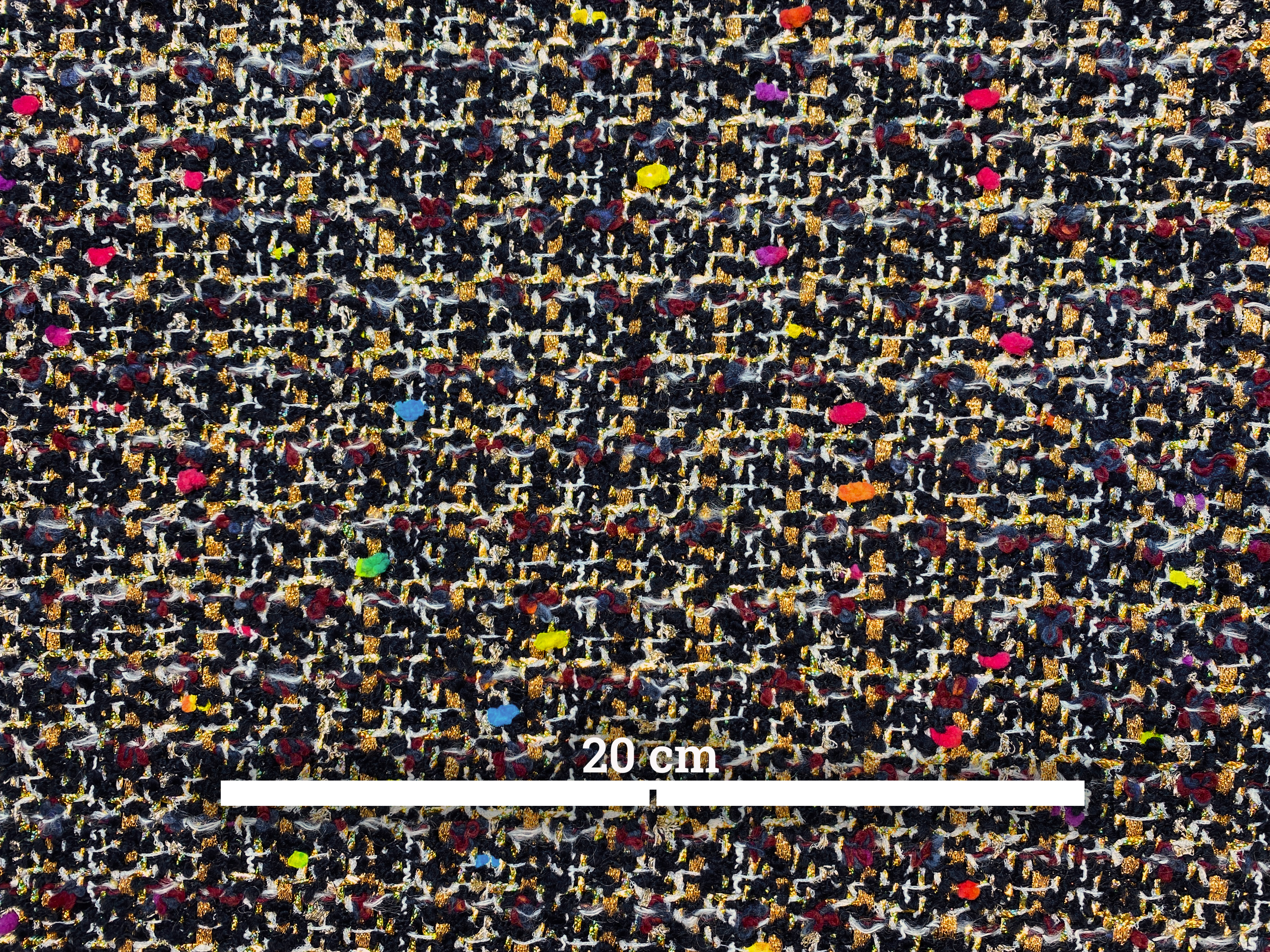 Bunt gewebte Shetlandware