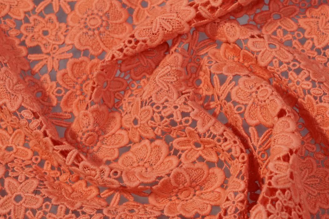 Spachtelspitze - pfirsich