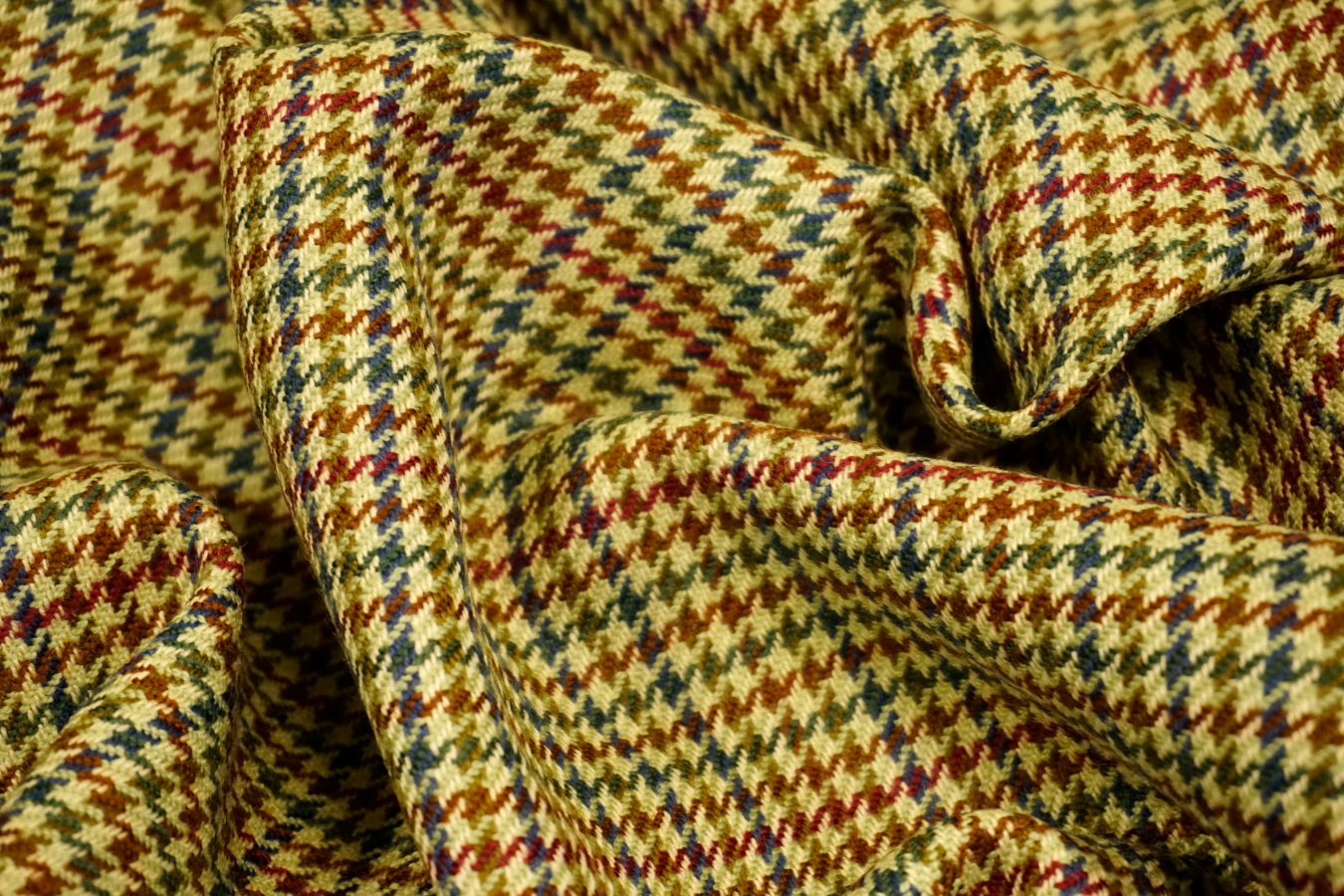 Schurwolle - Hahnentritt