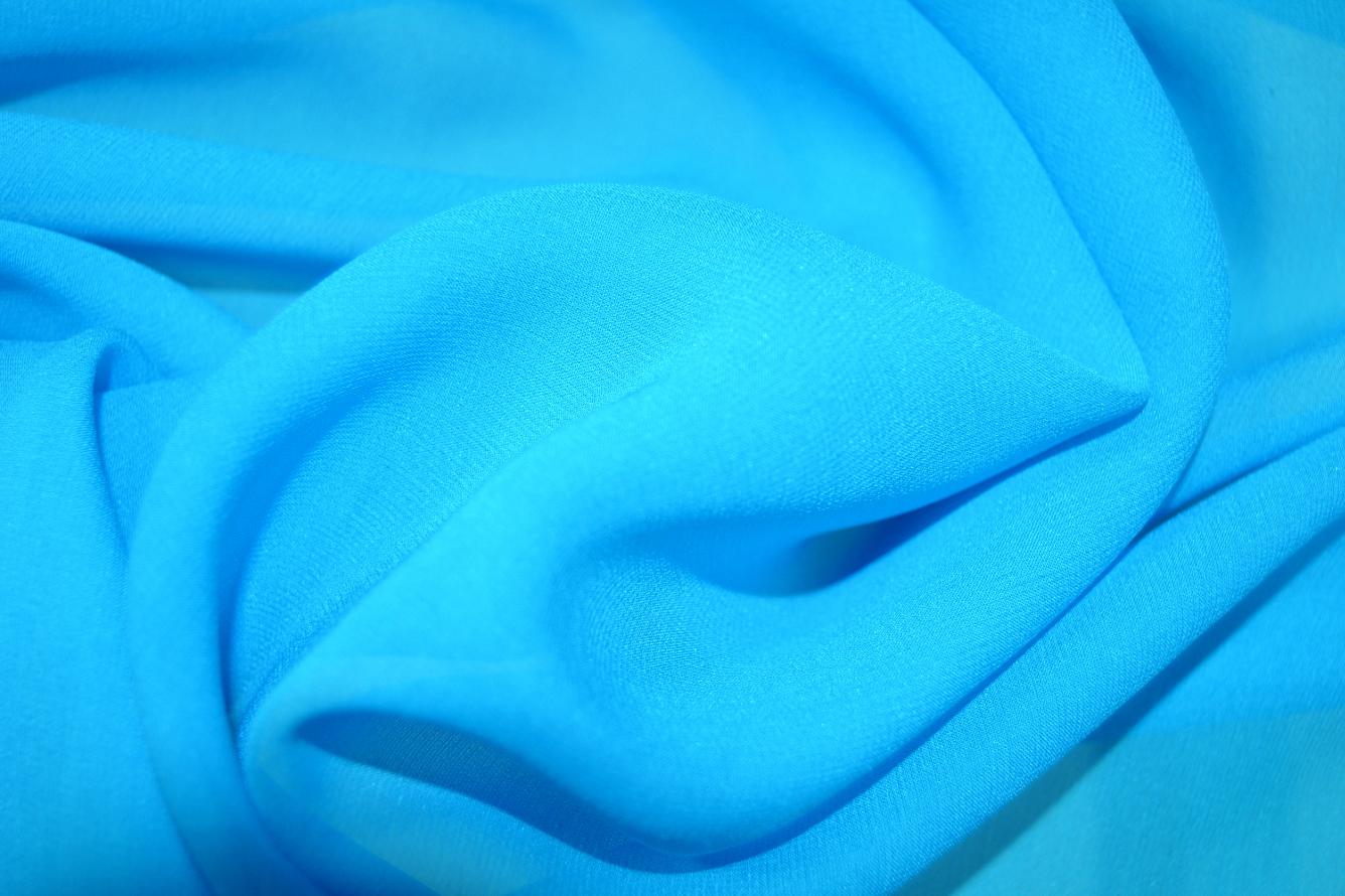 Chiffon - himmelblau