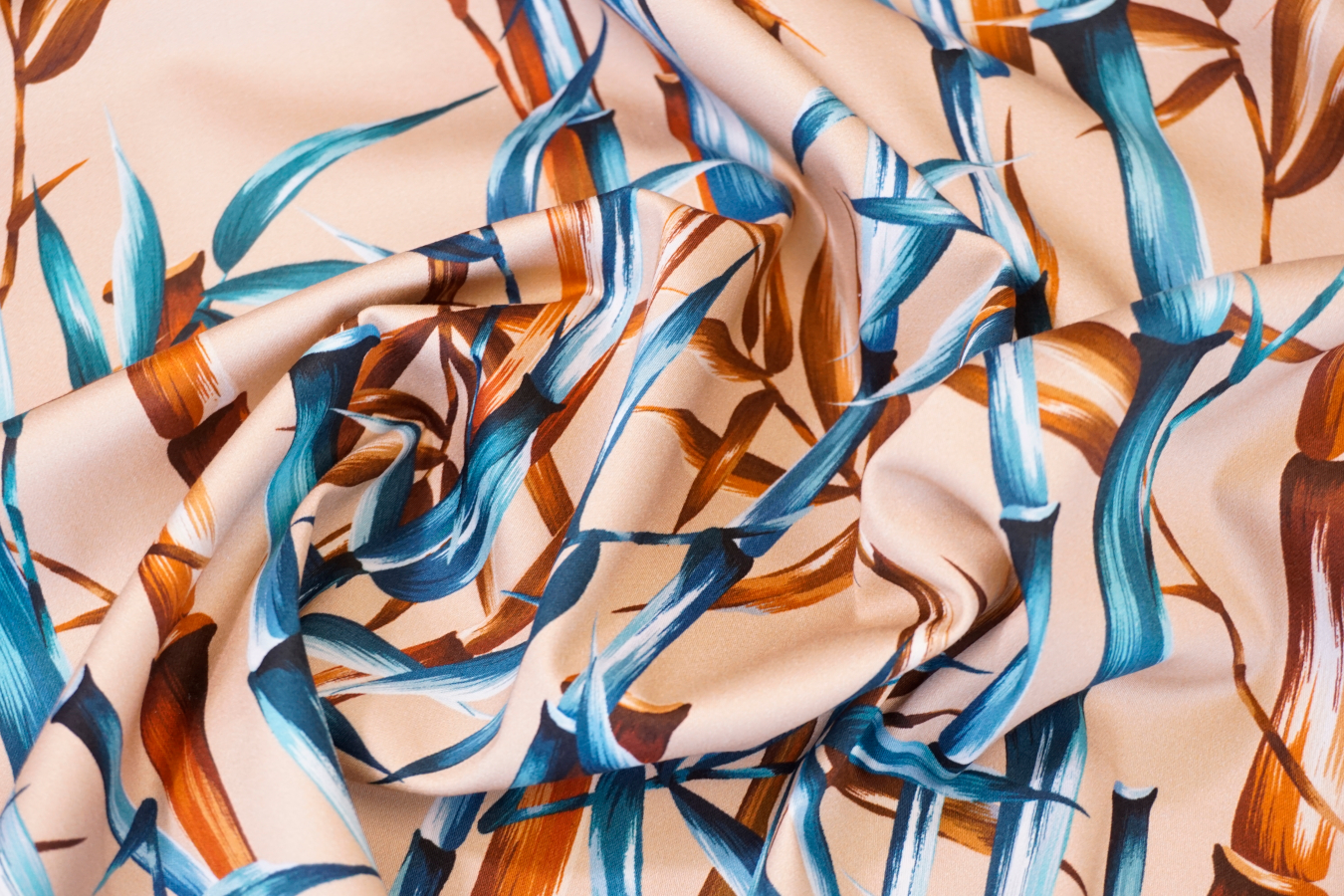 Baumwollstretch - Bambus