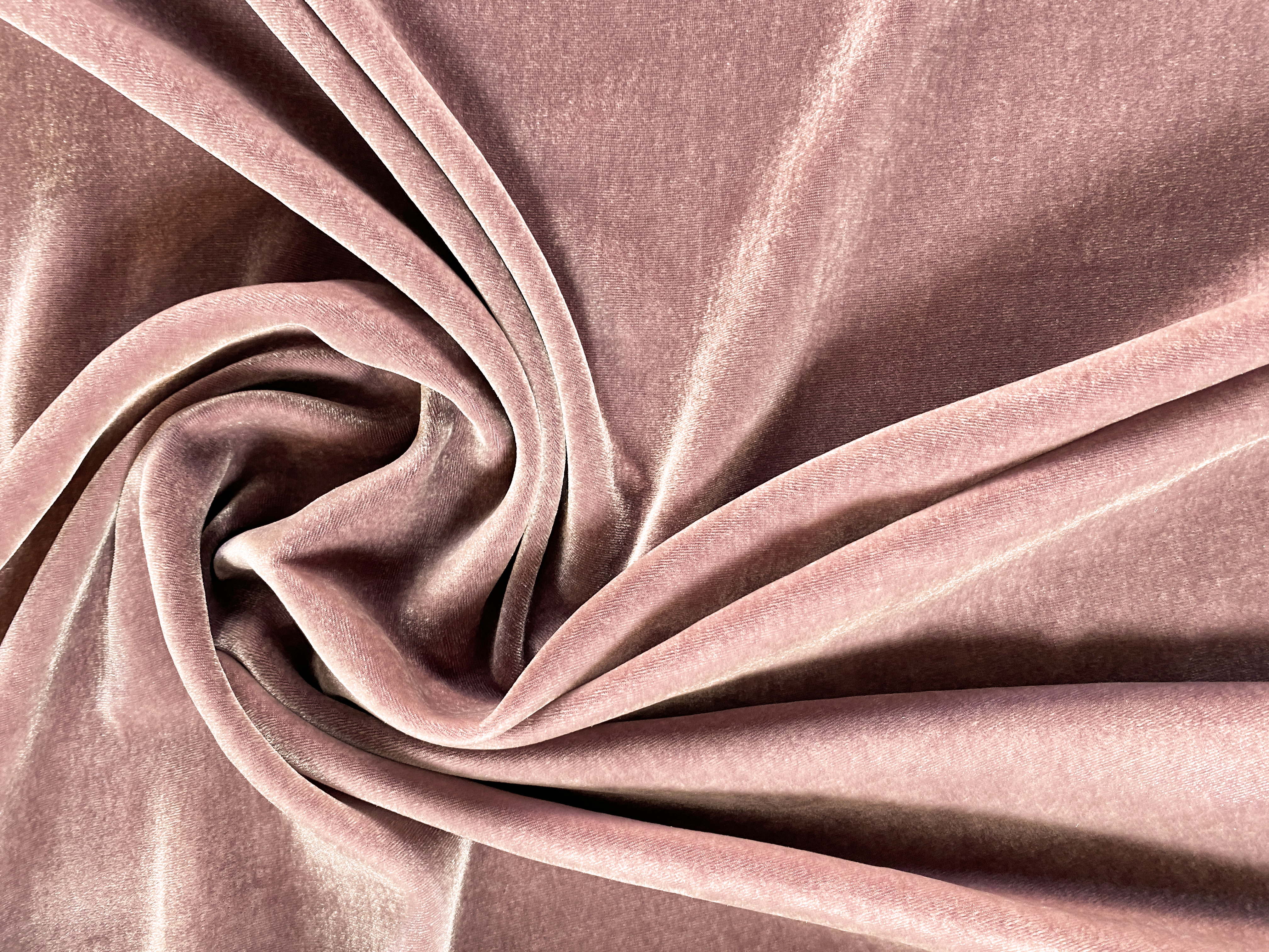 Seidensamt mauve