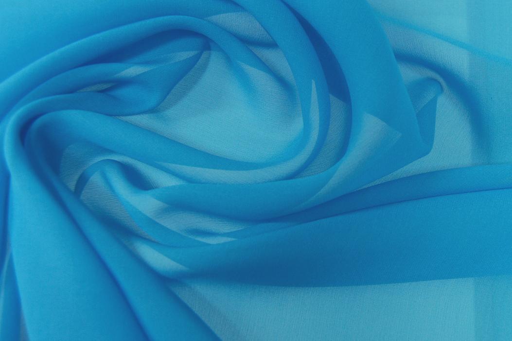 Chiffon - himmelblau