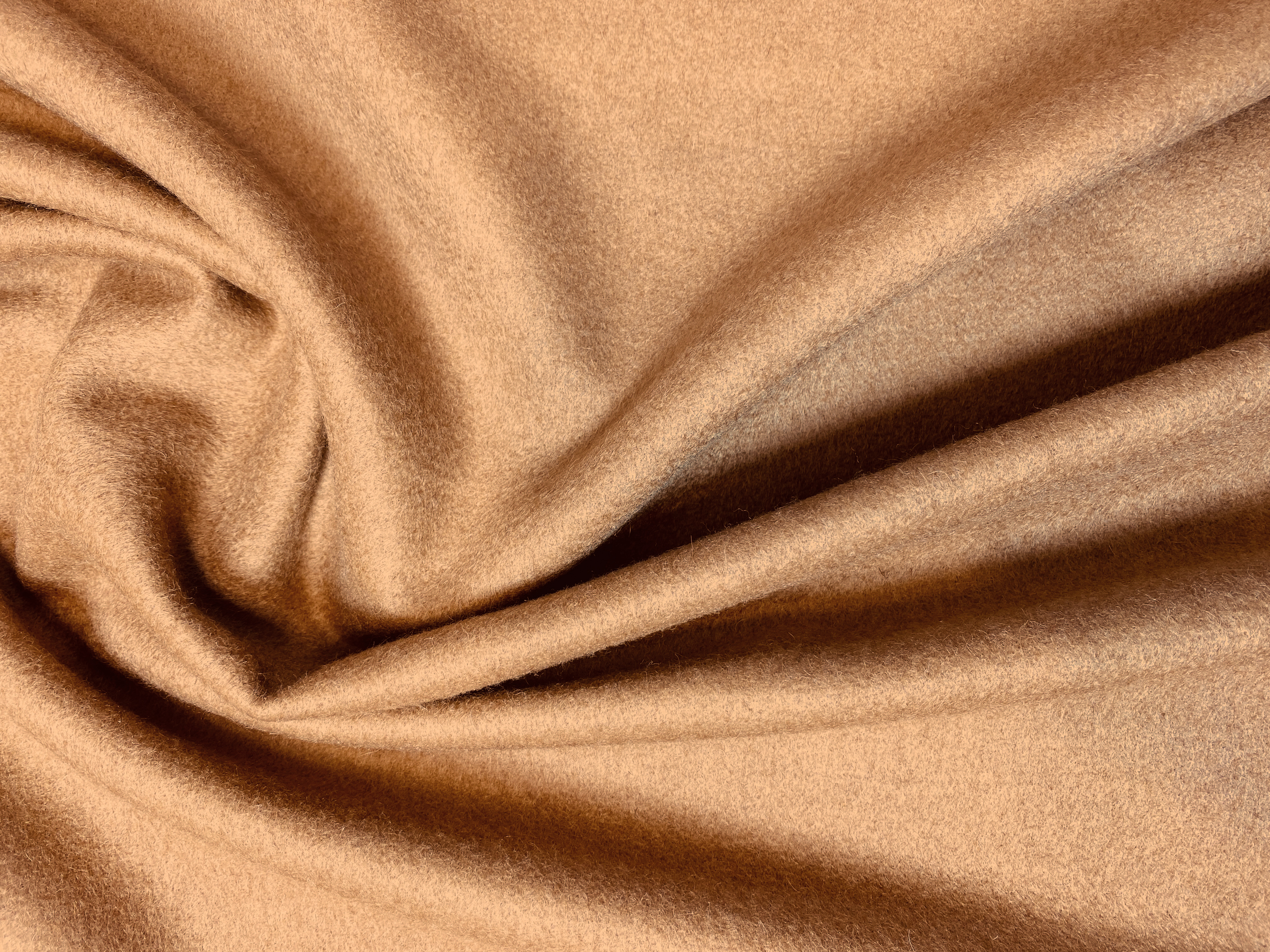 Kaschmirvelour kamelfarben