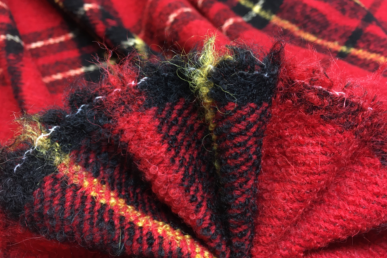 Boucléware - Schottenmuster