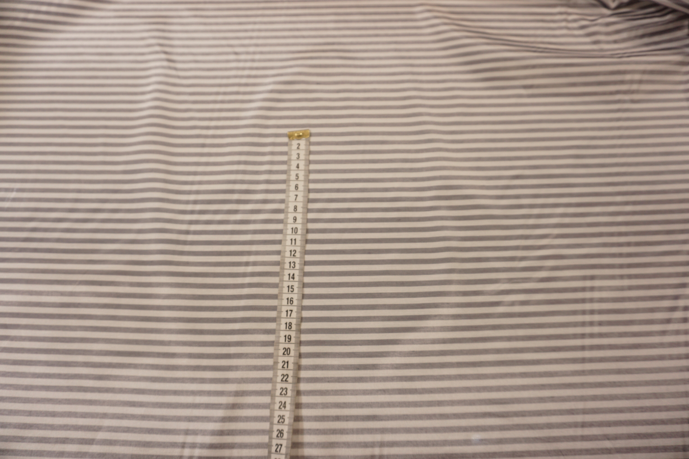 Viskose mit Baumwolle - weiß/blau