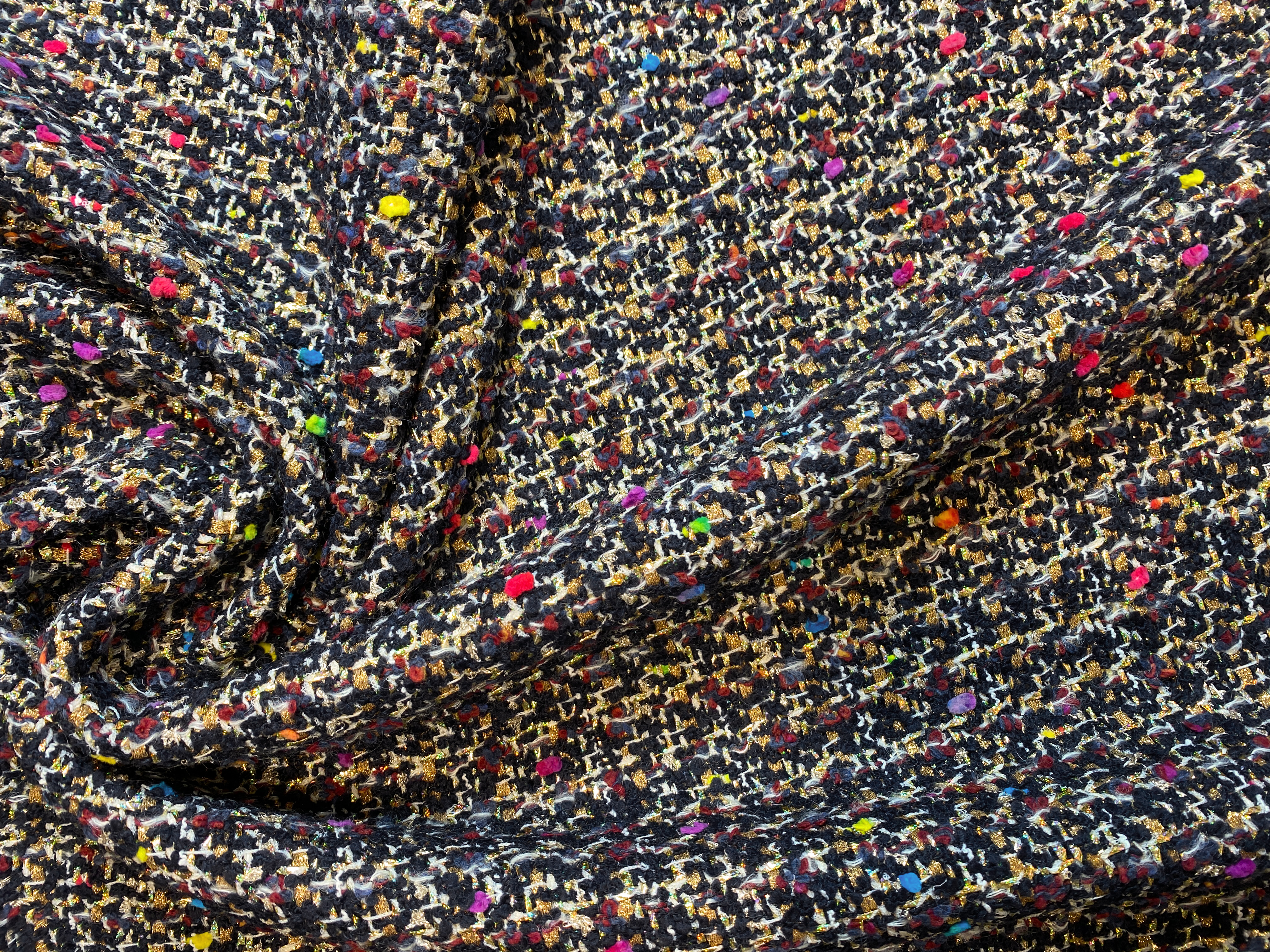 Bunt gewebte Shetlandware