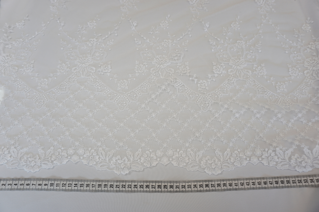 Französische Spitze - Blütenranken