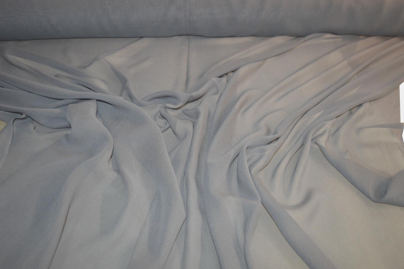 Chiffon - stahlgrau