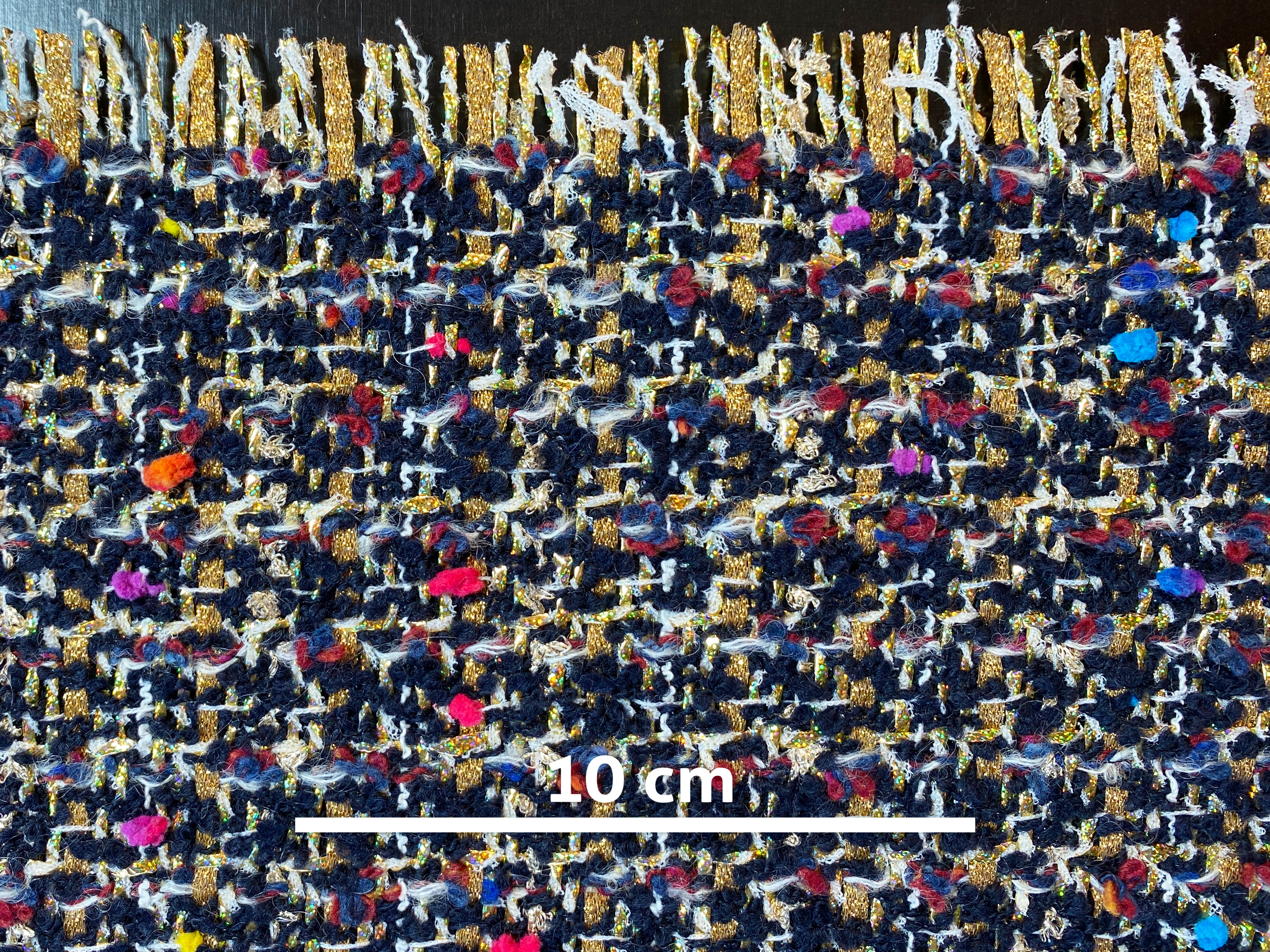 Kostümware schwarz-gold mit Tweedpunkten