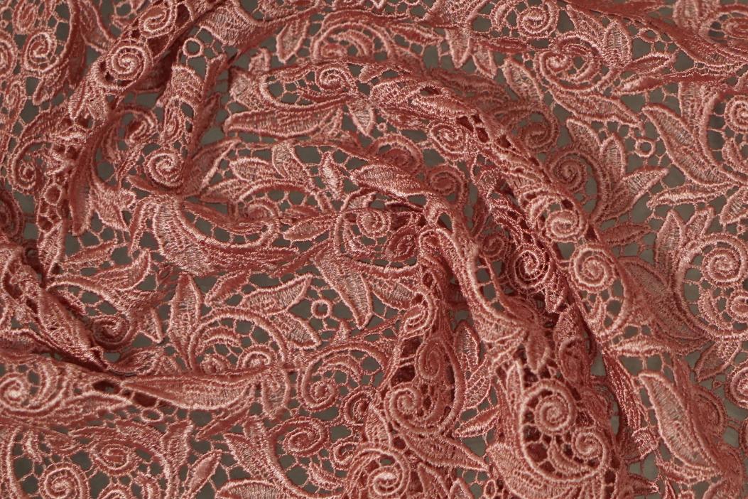 Spachtelspitze - rosa