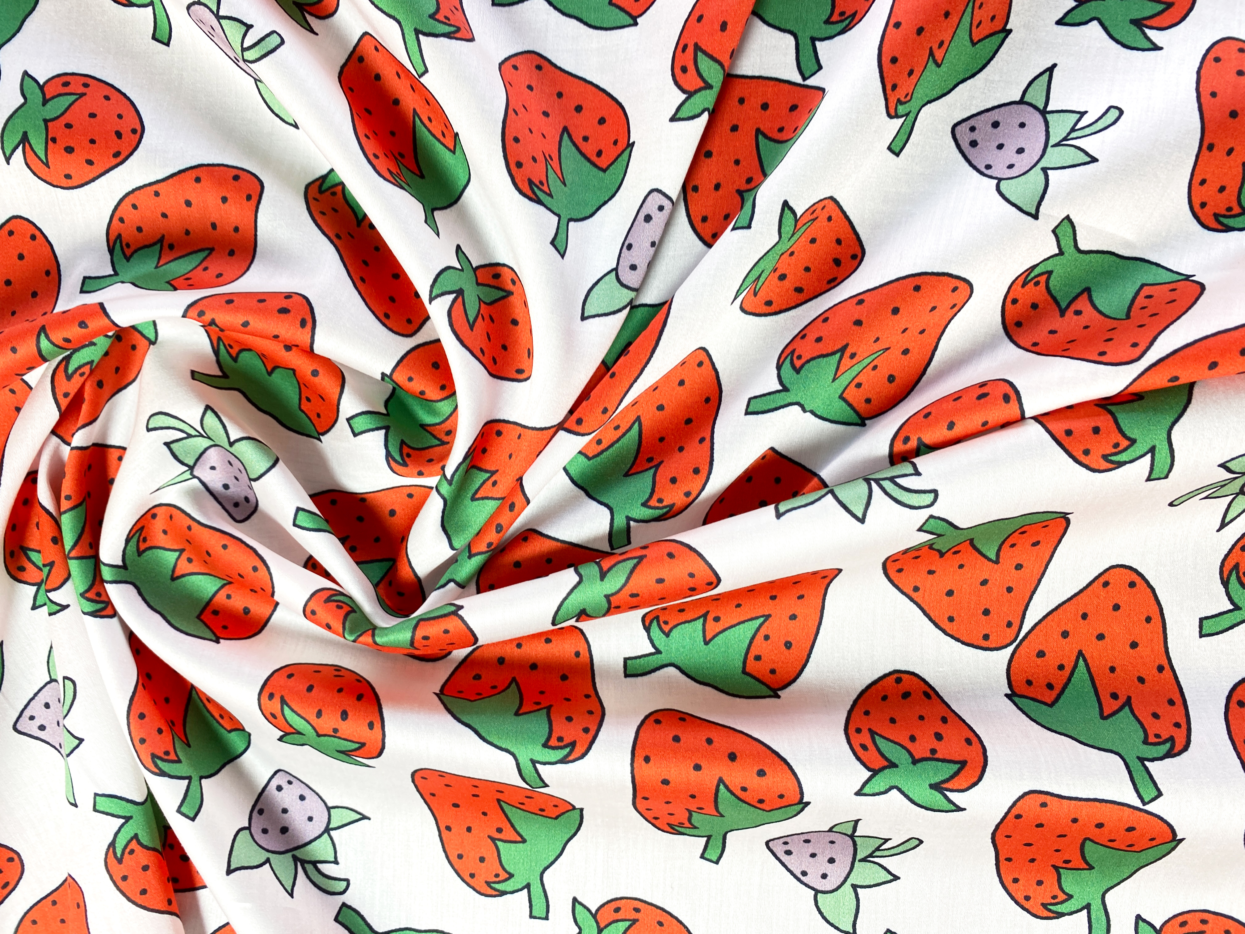 Baumwolle Erdbeeren