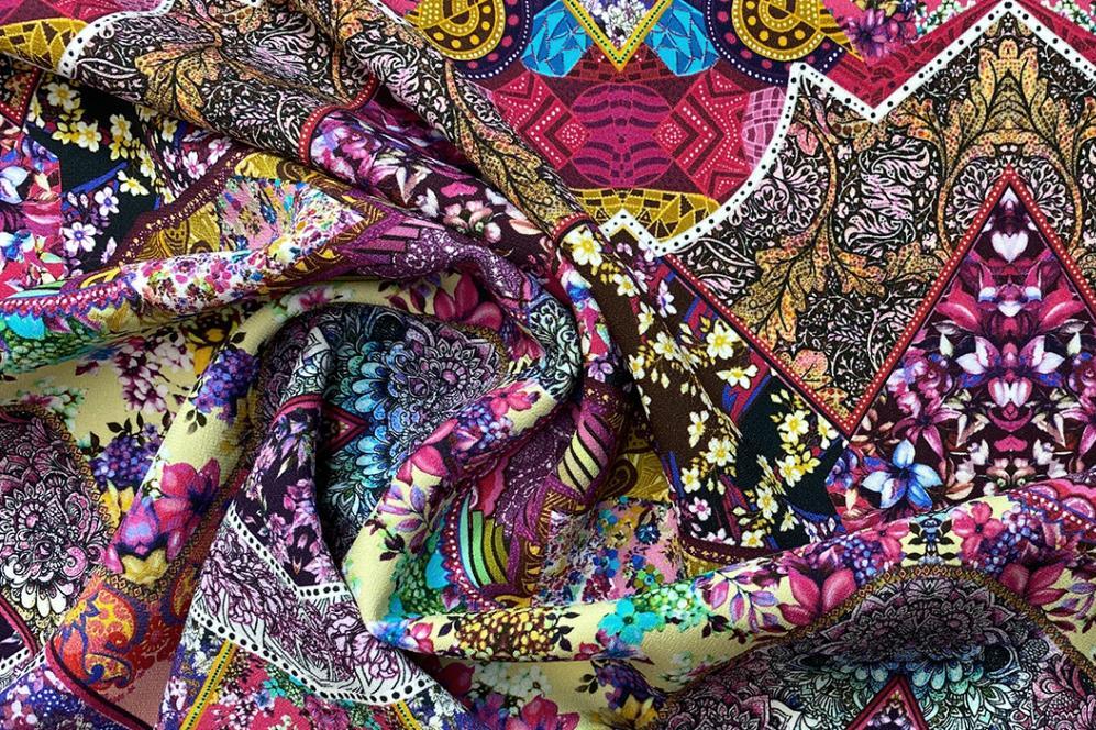 Viskose - Bortenmuster