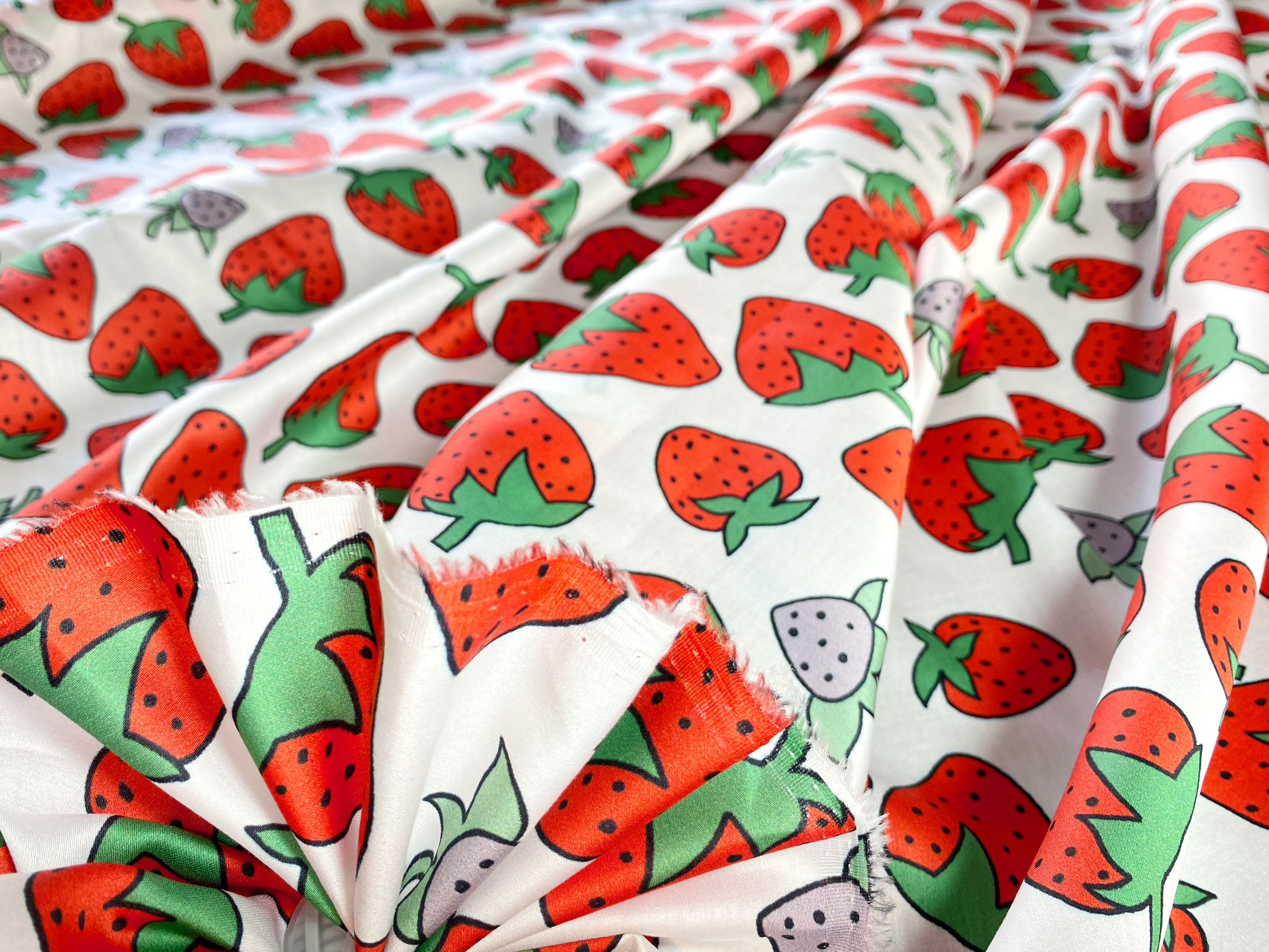 Baumwolle Erdbeeren