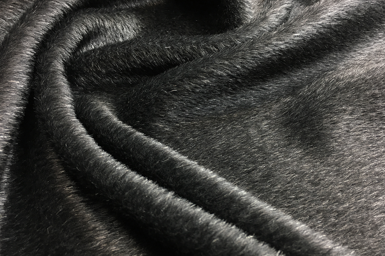 Mohairmischung - silberner Flor