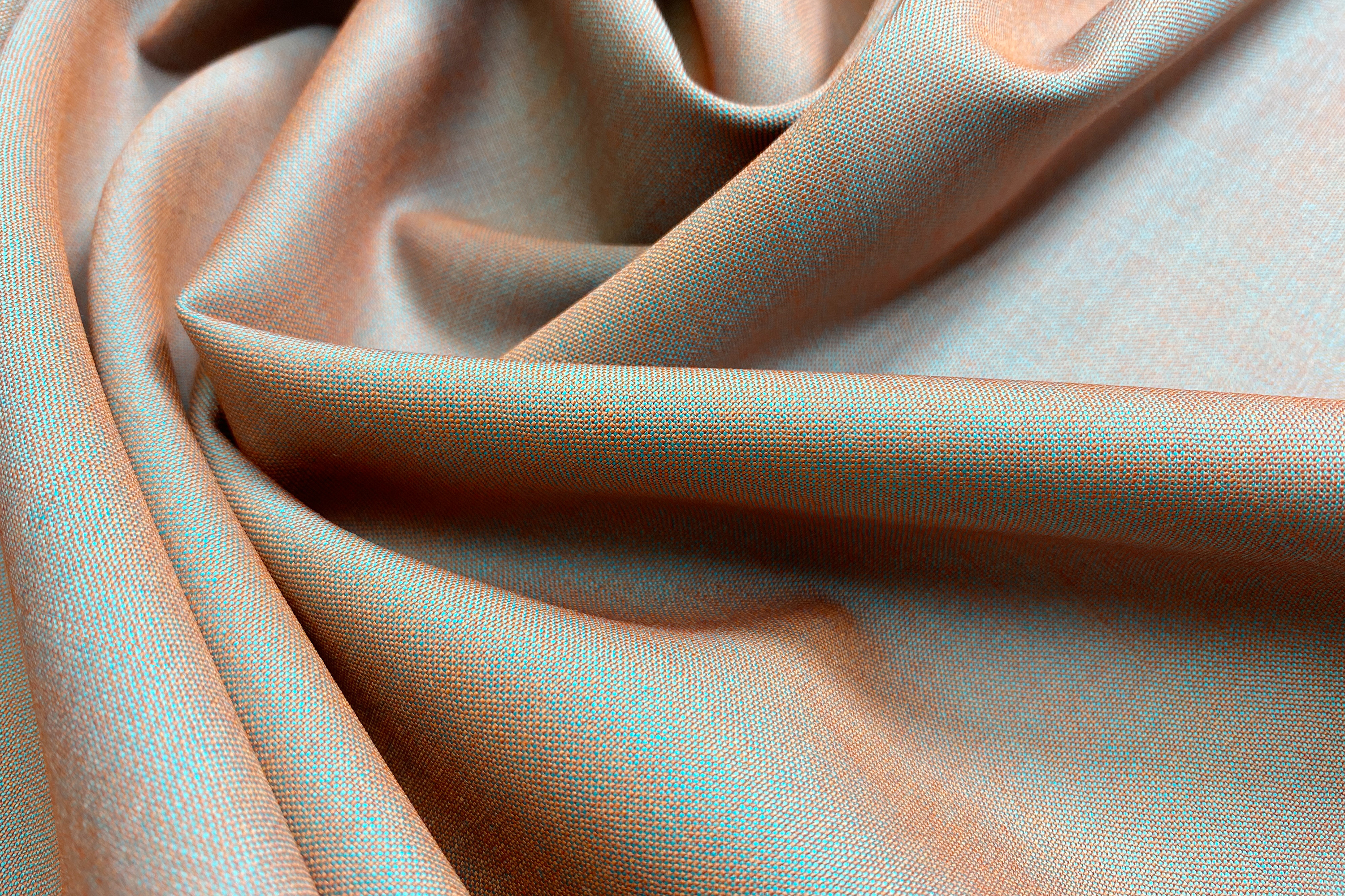 Changierende Schurwolle