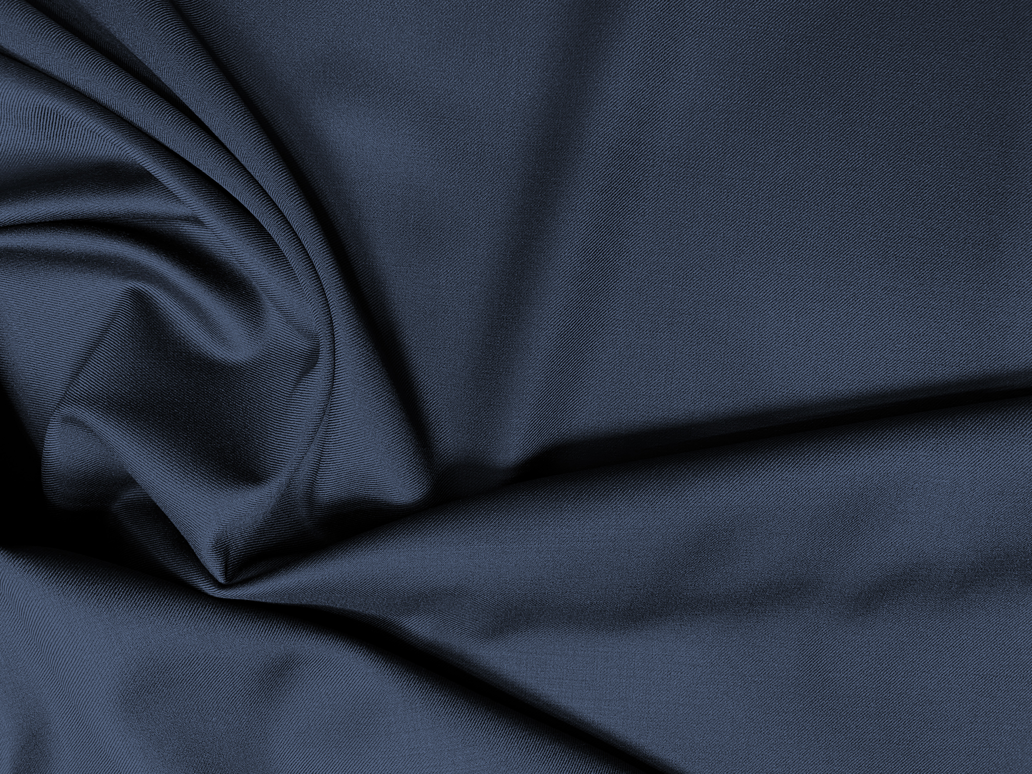 Feine Merino-Anzugware dunkelblau