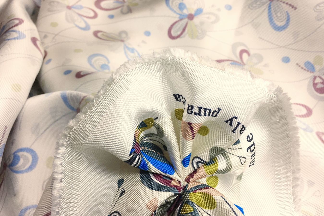 Seidentwill - Vintagedruck