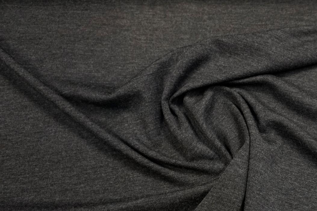 Romanit-Wolljersey - anthrazit