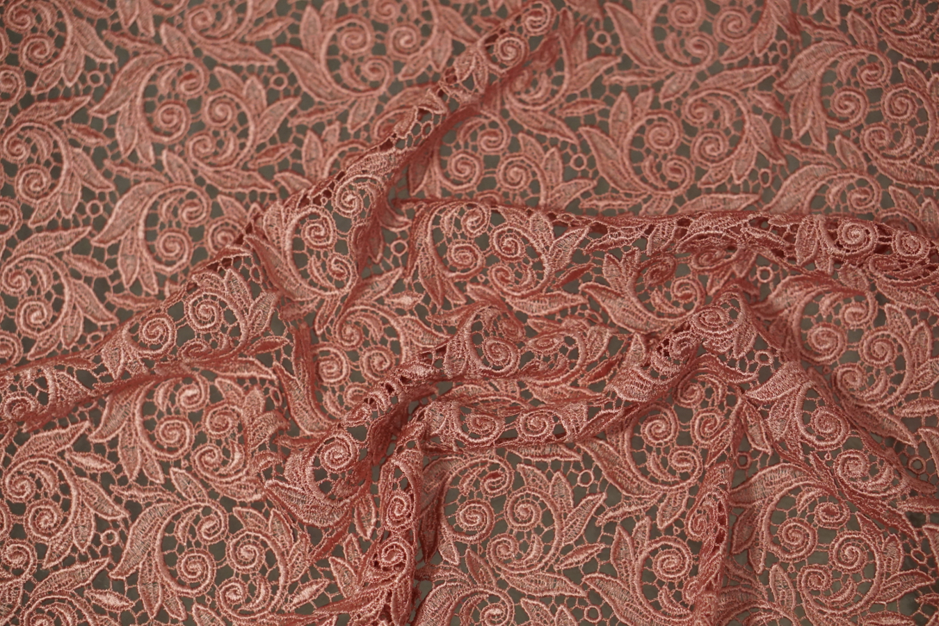 Spachtelspitze - rosa