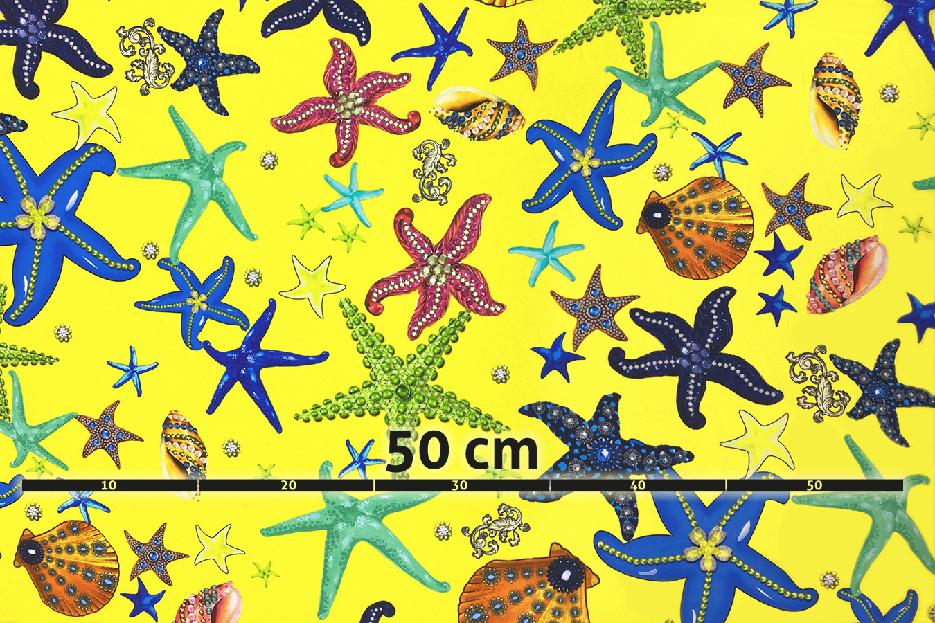 Seidentaft - Seesterne