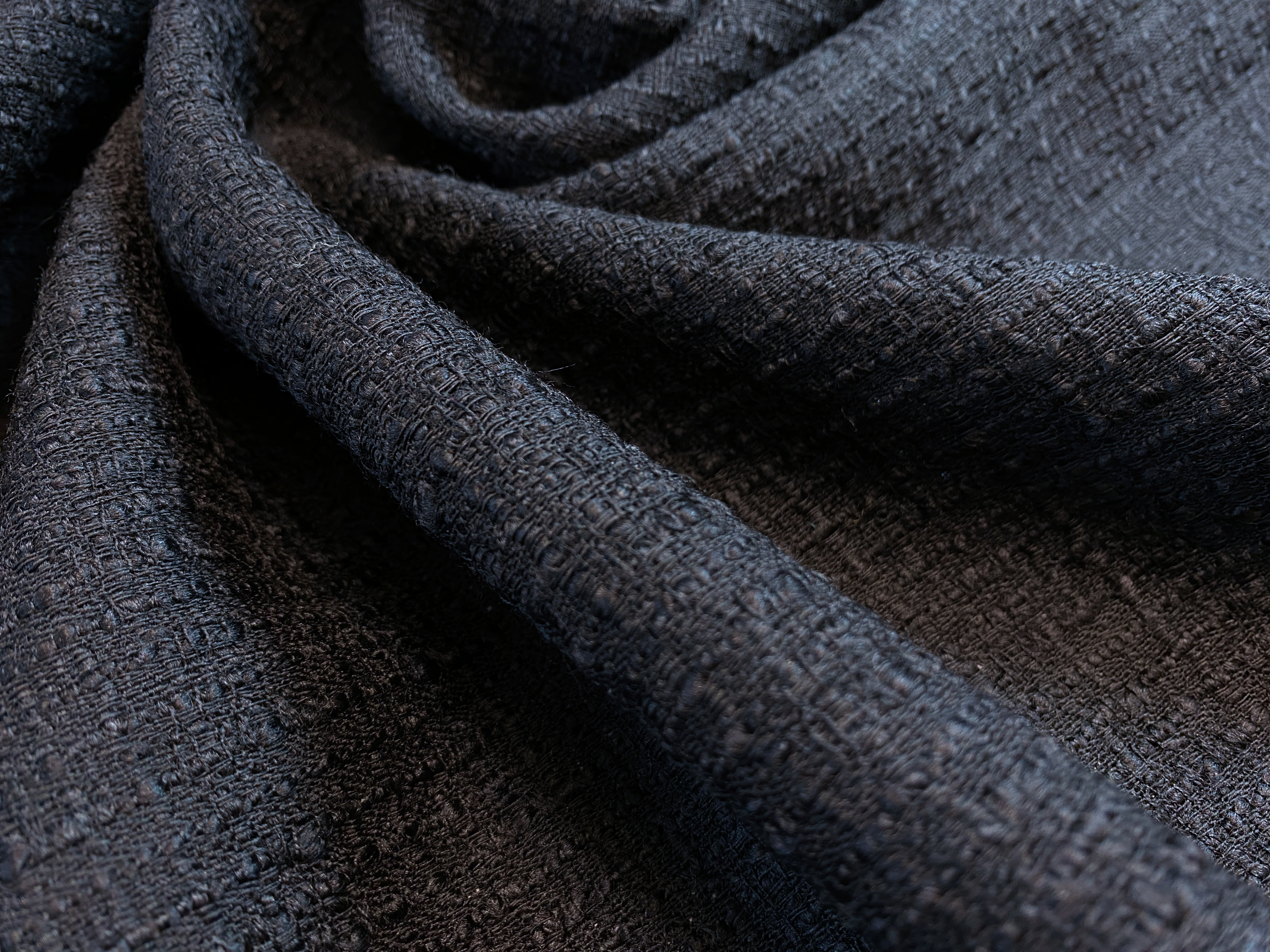 Boucle Kostümware dunkelblau