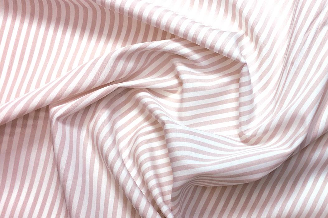 Feine Baumwolle - gestreift