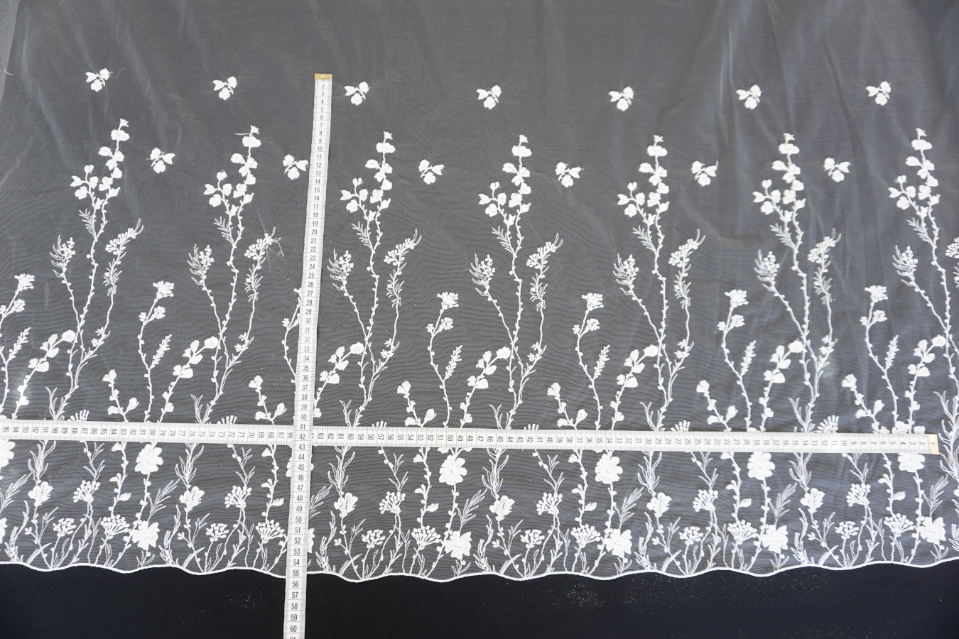 Französische Spitze - Wiesenblumen