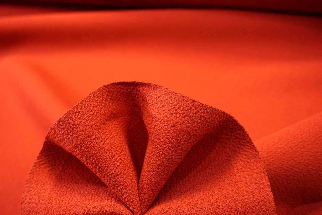 Schurwolle - Doppellagig, rost