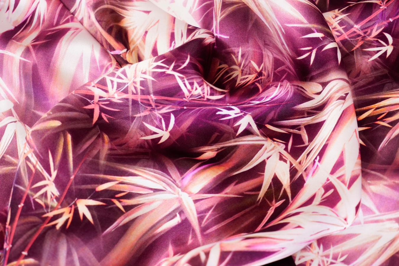 Seidensatin - Bambus