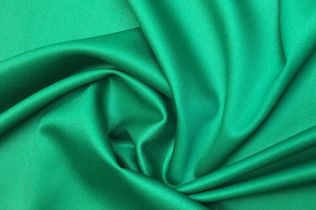 Schurwollstretch - smaragd