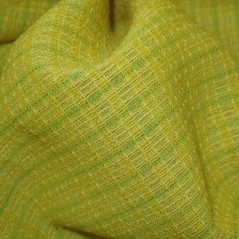 Crêpegewebe Schurwolle - gelb