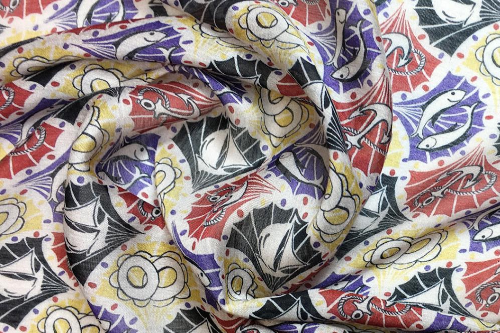 Seidenmischung - maritim