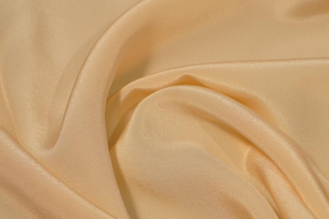 Feiner Seidencrêpe - vanille