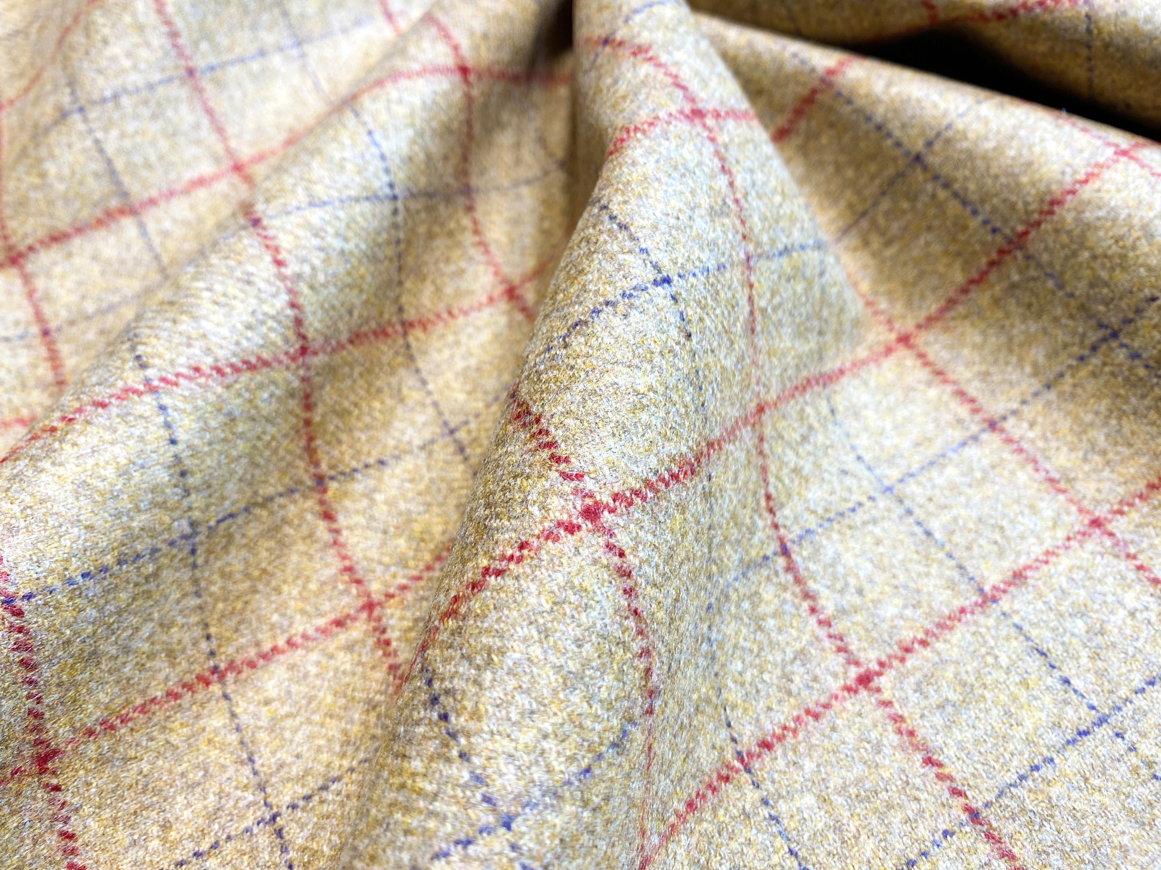 Regenmantelstoff Schurwolle