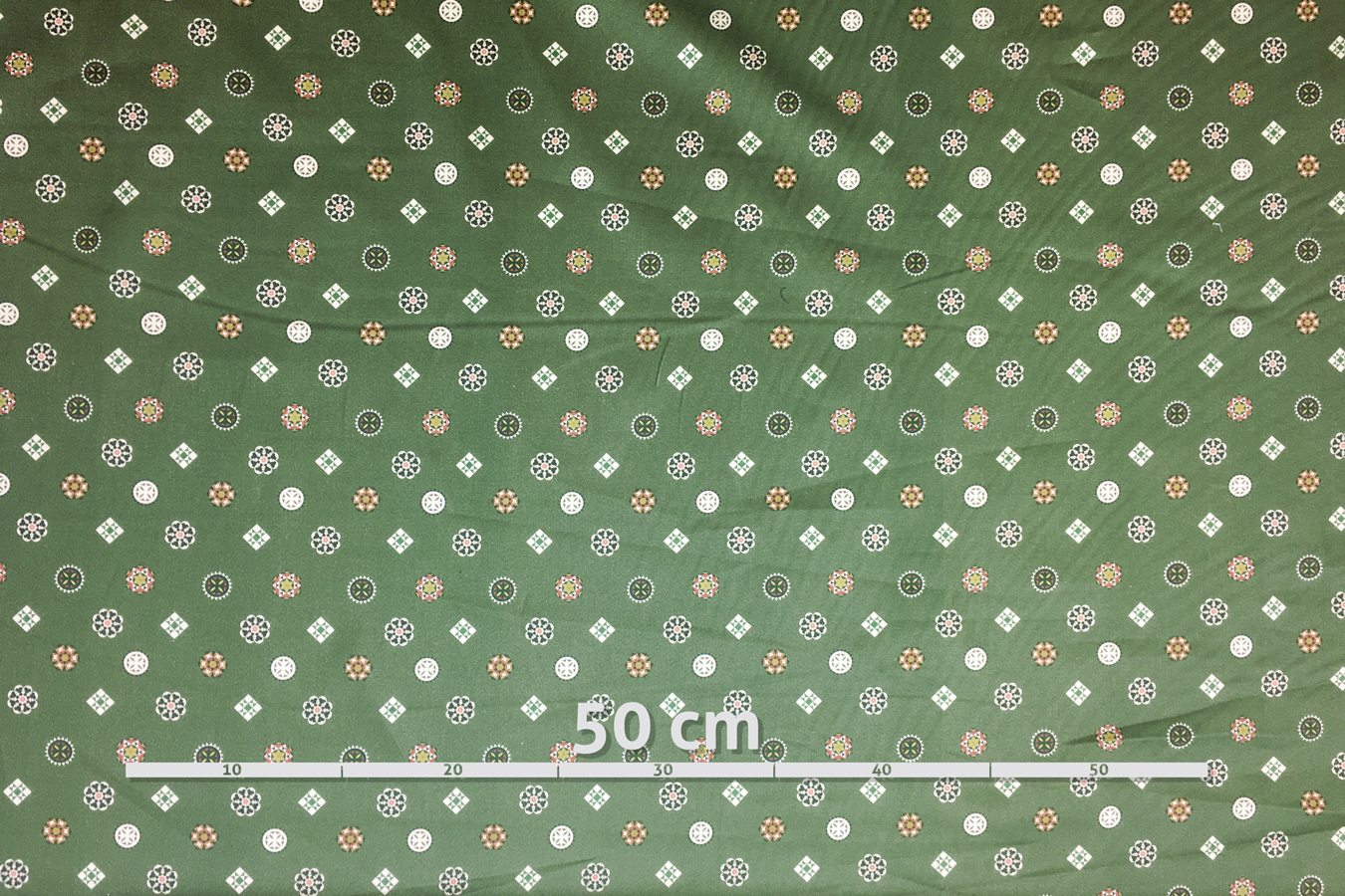 Baumwollsatin - Krawattenmuster