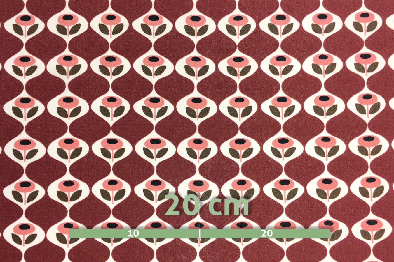 Crêpe de Chine - 70er Druck